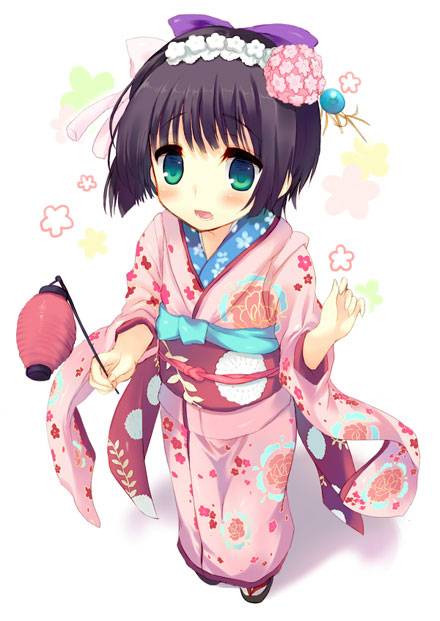和服萌萝莉汤音萌二次元图片(图2)