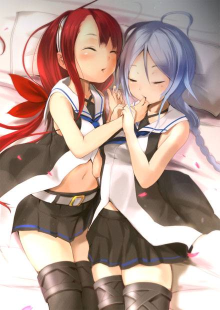 《舰队collection》舰娘海风动漫图片(图2)