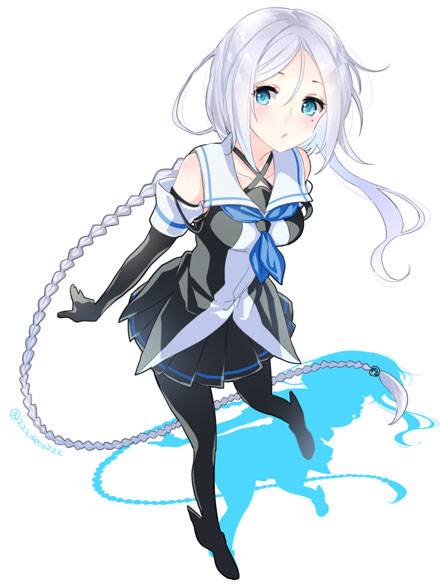 《舰队collection》舰娘海风动漫图片(图6)