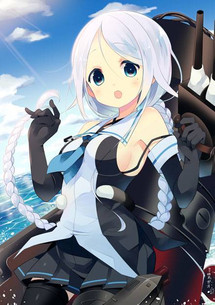 《舰队collection》舰娘海风动漫图片(图8)