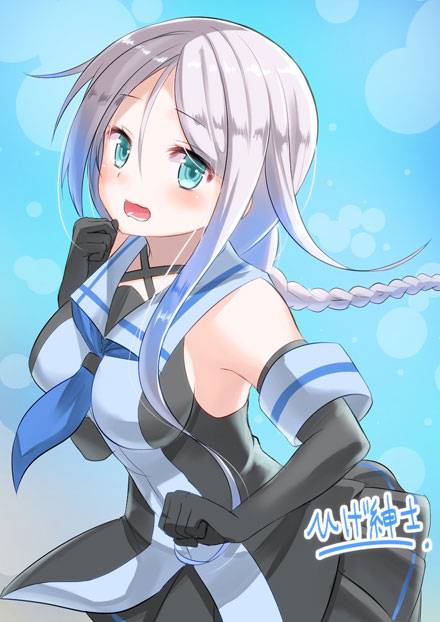《舰队collection》舰娘海风动漫图片(图9)