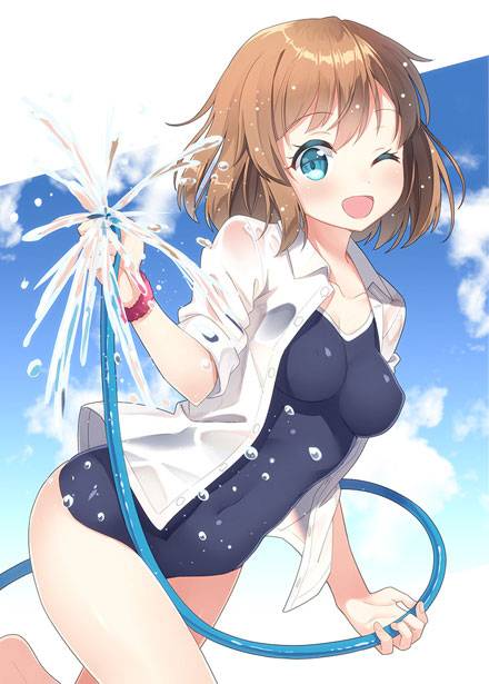 二次元夏日海边萌妹美图赏(图6)