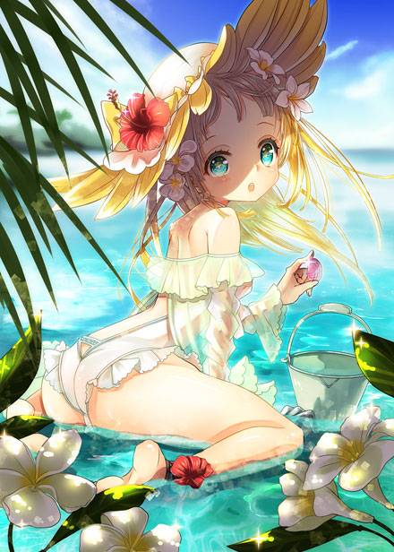 二次元夏日海边萌妹美图赏(图8)