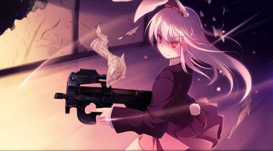 帅气枪械美少女美图(图11)