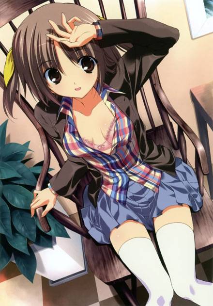 二次元白丝美少女福利图(图3)