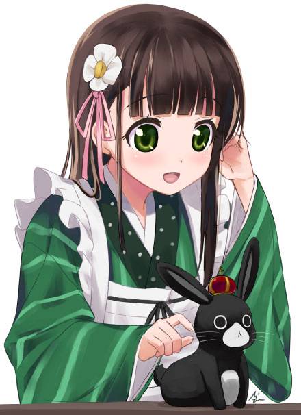 黑长直美少女宇治松千夜美图赏(图2)