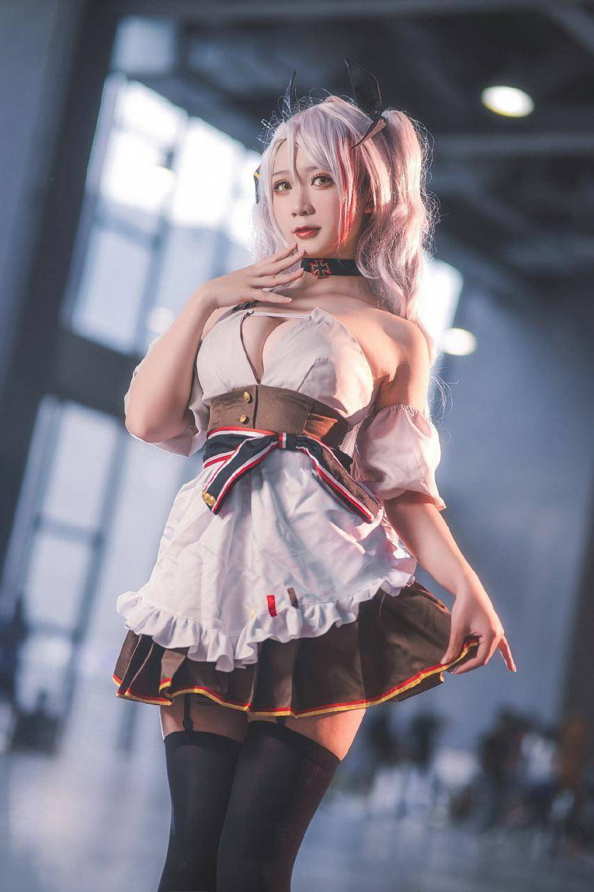碧蓝航线 欧根亲王女仆 Cn：樱落Selena_(图4)