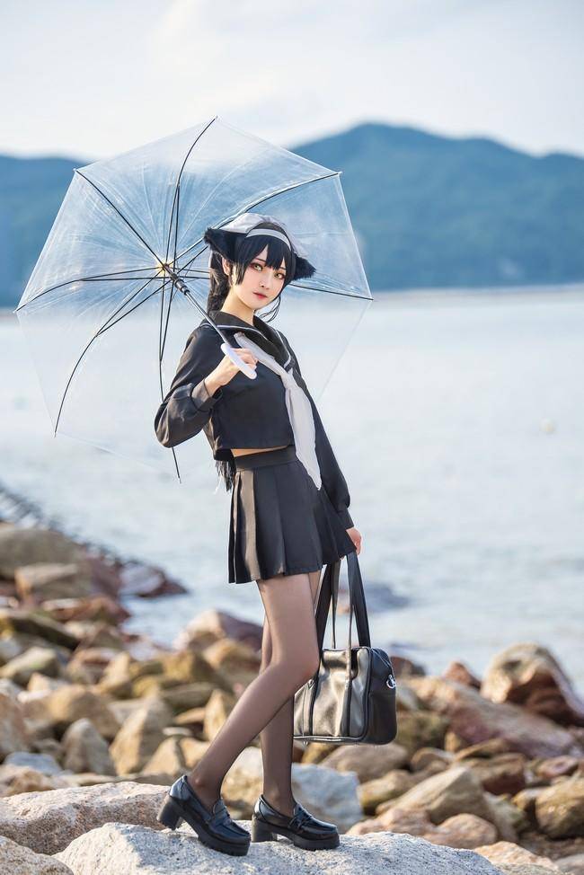碧蓝航线 高雄獒cos Cn：戯言呱呱(图5)
