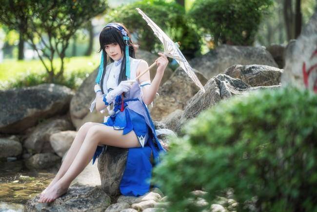 王者荣耀西施cosplay   Cn：晚睡晚起(图4)