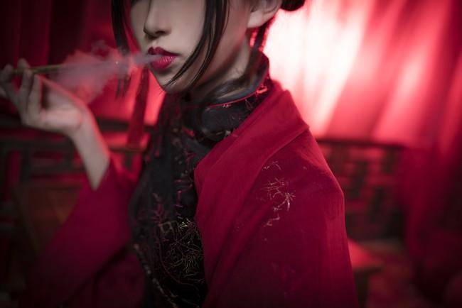 黑塔利亚 王秋雁cosplay Cn：酒心绵糖(图8)