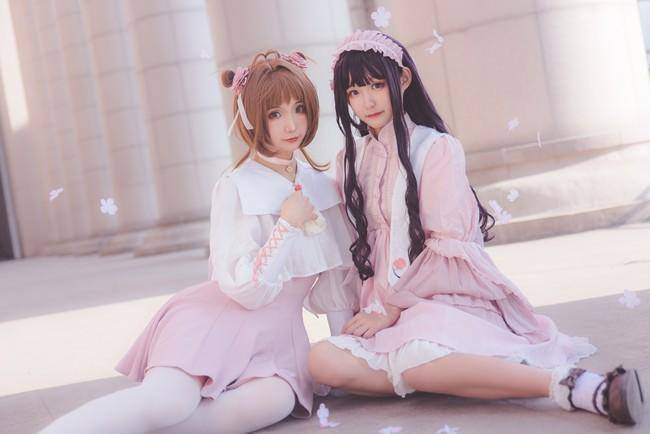 木之本樱 大道寺知世cosplay(图6)