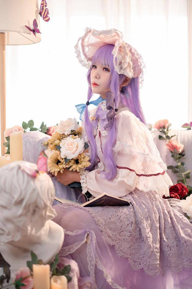帕秋莉姆cosplay Cn：粉红草莓屁(图2)