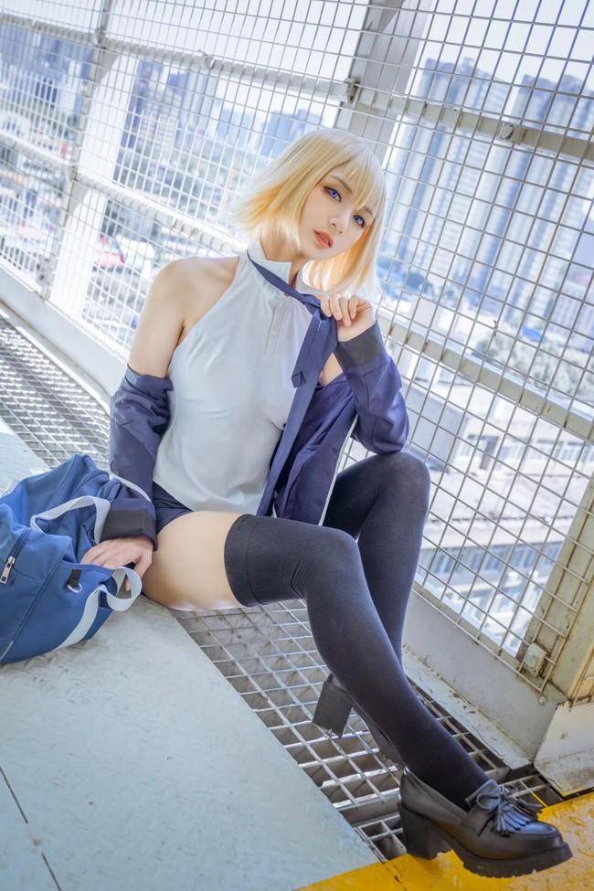 圣女贞德cosplay   Cn：哈娜酱(图2)