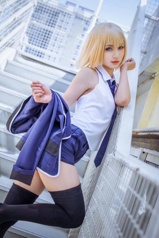 圣女贞德cosplay   Cn：哈娜酱(图4)