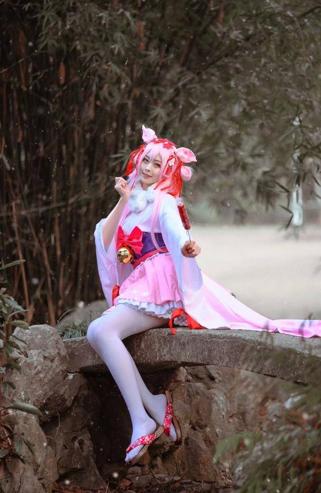 如月cosplay Cn：樱岛嗷一(图1)
