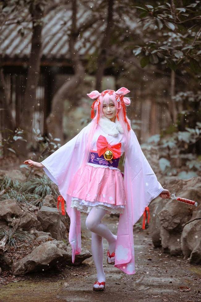 如月cosplay Cn：樱岛嗷一(图2)