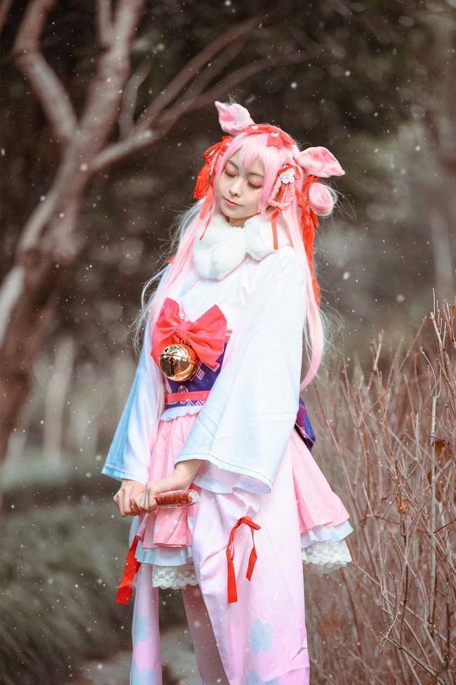 如月cosplay Cn：樱岛嗷一(图5)