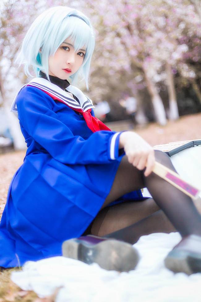 龙王的工作 空银子cosplay Cn：鳗鱼霏儿(图4)
