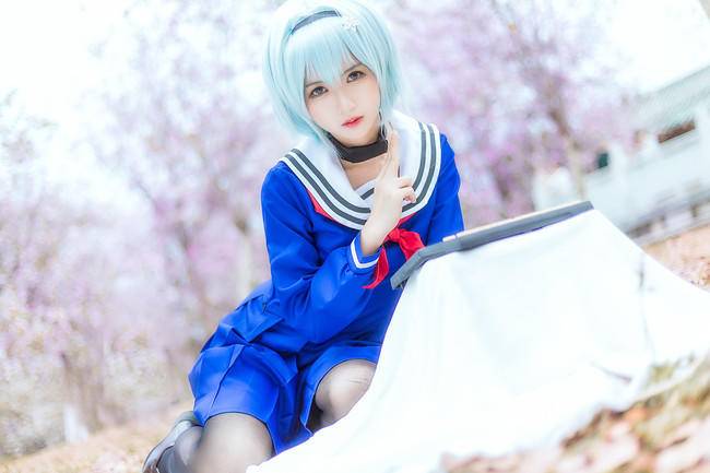 龙王的工作 空银子cosplay Cn：鳗鱼霏儿(图7)