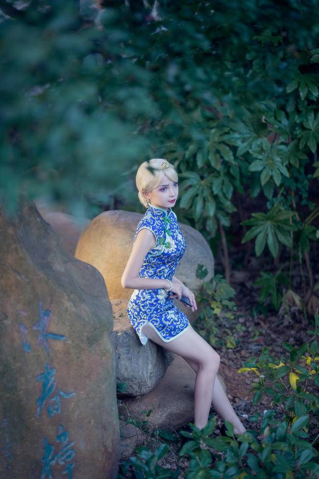冰雪奇缘 艾莎cosplay Cn：鱼丸子呀(图3)