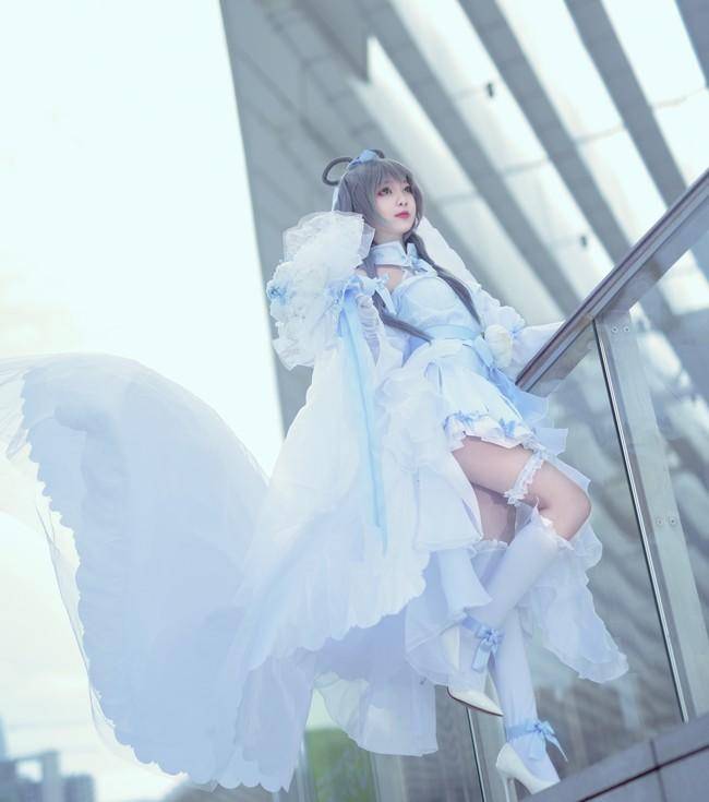 洛天依cos绝对领域 Cn：A_月姬(图3)