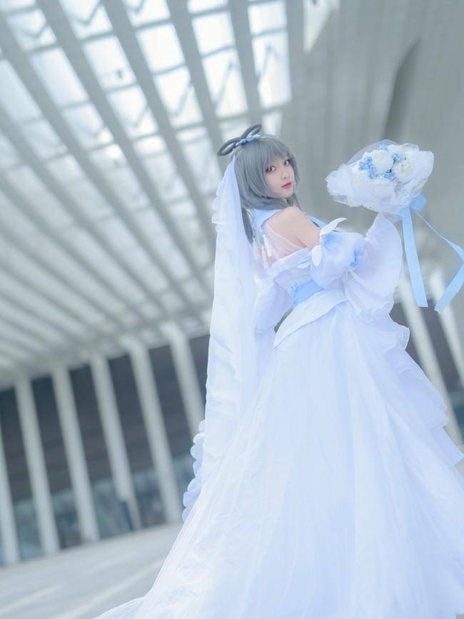 洛天依cos绝对领域 Cn：A_月姬(图2)