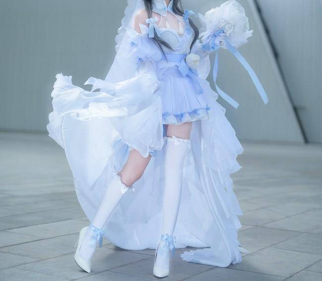 洛天依cos绝对领域 Cn：A_月姬(图7)