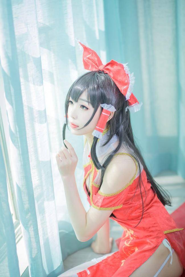 雾雨魔理沙 博丽灵梦cosplay(图2)