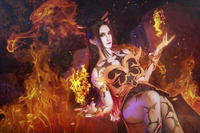 天行九歌 焰灵姬cosplay Cn：阮邑_Fairy(图6)