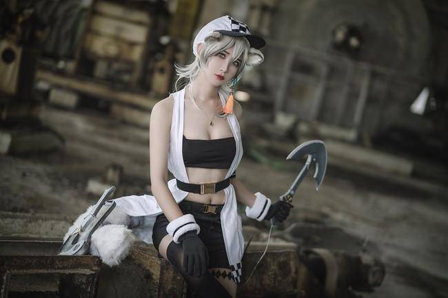 明日方舟 崖心cos Cn：阮邑_Fairy(图5)