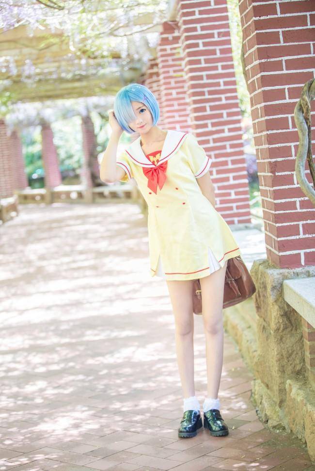 蕾姆jk校服 Cn：羽天Shine(图1)
