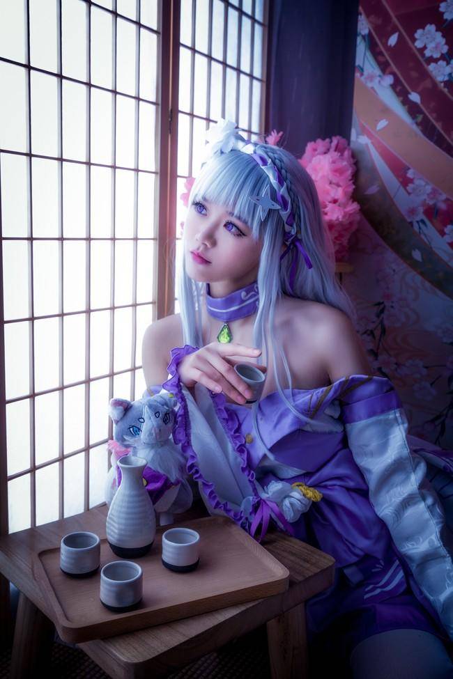 艾米莉亚 妖精祭典cos Cn：萝拉(图2)