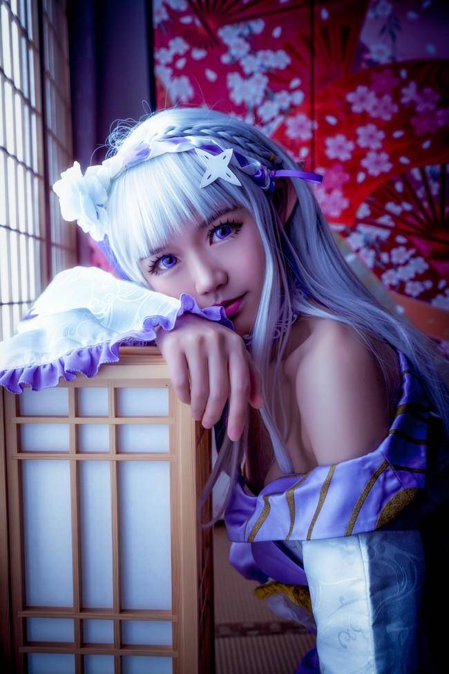 艾米莉亚 妖精祭典cos Cn：萝拉(图4)