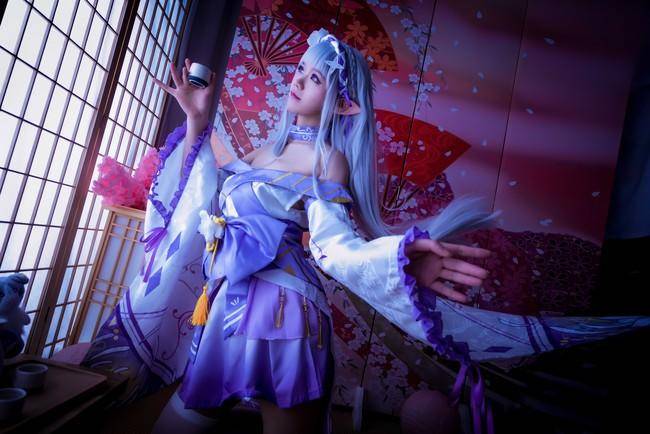 艾米莉亚 妖精祭典cos Cn：萝拉(图8)