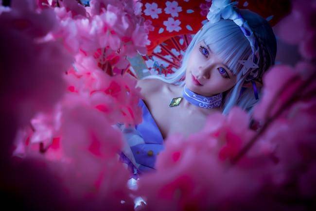 艾米莉亚 妖精祭典cos Cn：萝拉(图7)