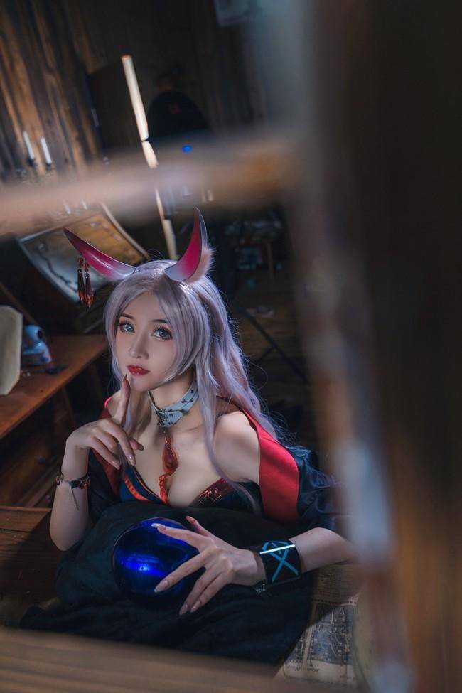 明日方舟 远山cosplay Cn：露兒大魔王(图3)