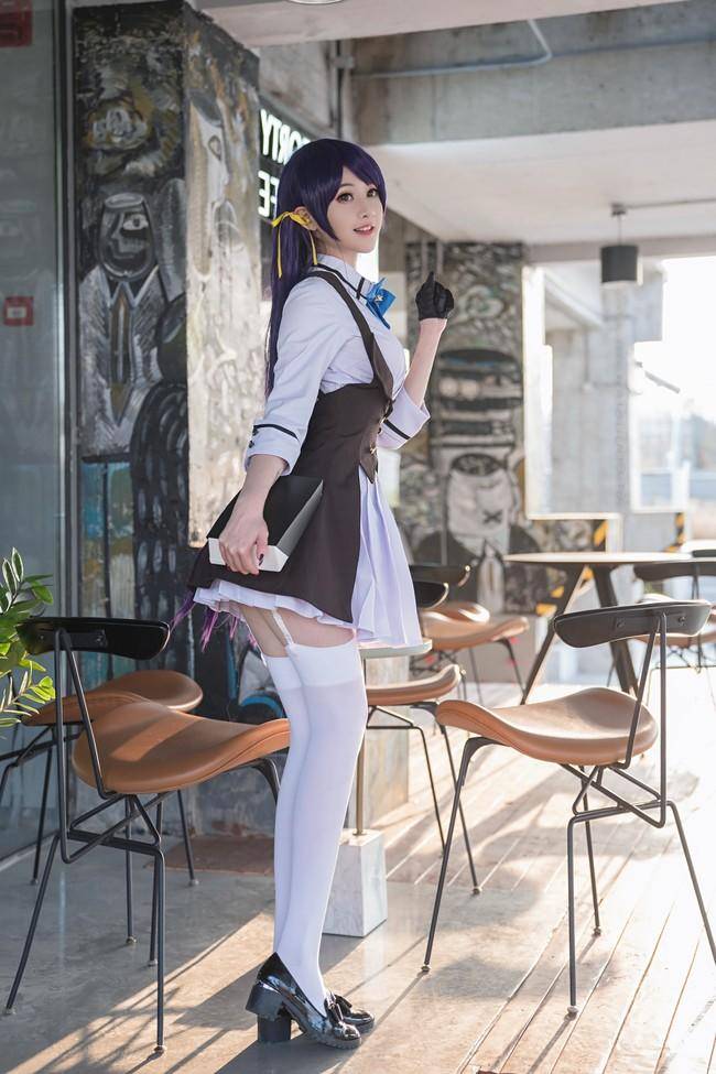 時無瑕cos 露兒大魔王 吊带袜Cos部落(图1)