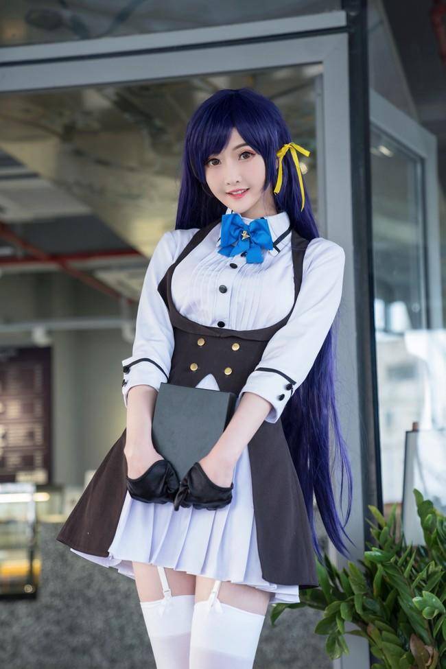 時無瑕cos 露兒大魔王 吊带袜Cos部落(图3)