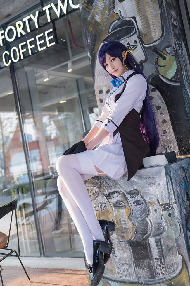 時無瑕cos 露兒大魔王 吊带袜Cos部落(图2)