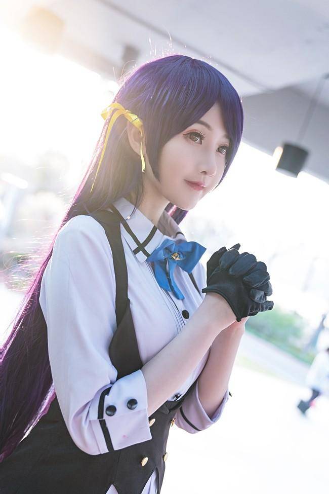 時無瑕cos 露兒大魔王 吊带袜Cos部落(图8)