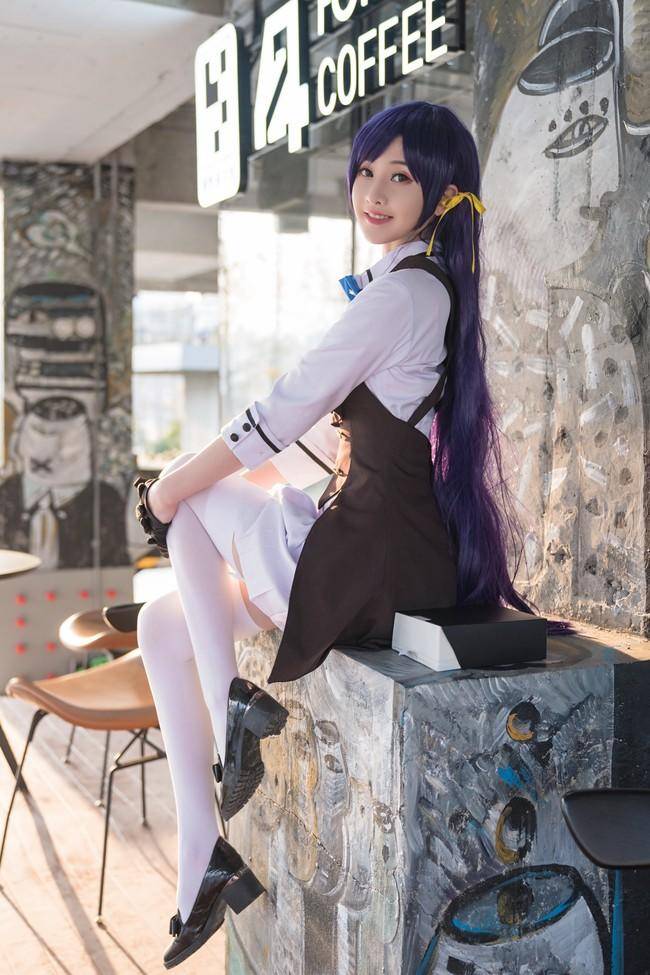 時無瑕cos 露兒大魔王 吊带袜Cos部落(图6)