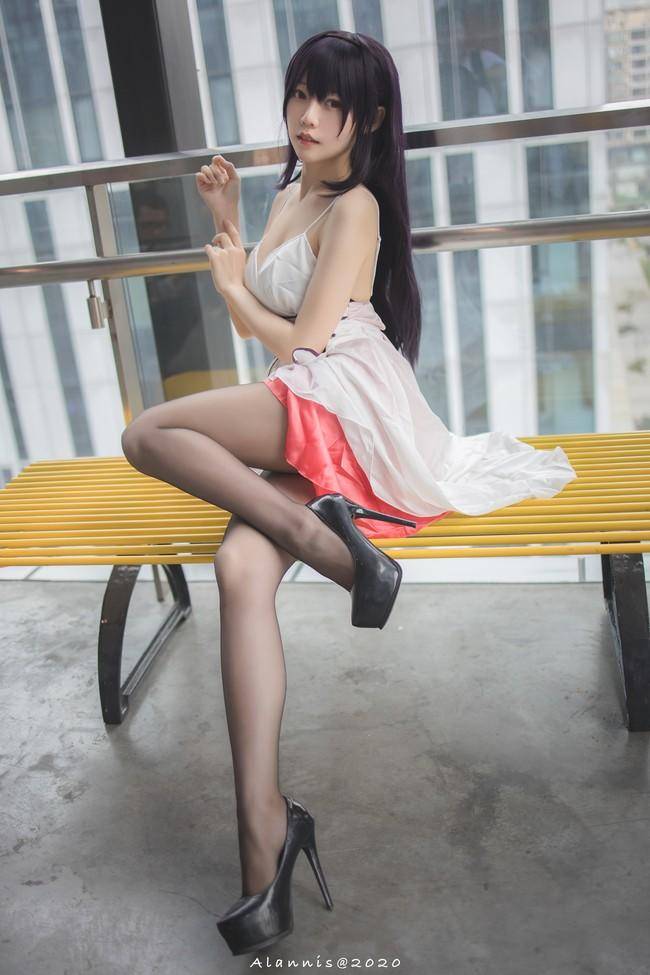 霞之丘诗羽cos Cn：香草喵露露 摄影：alan岚少(图2)