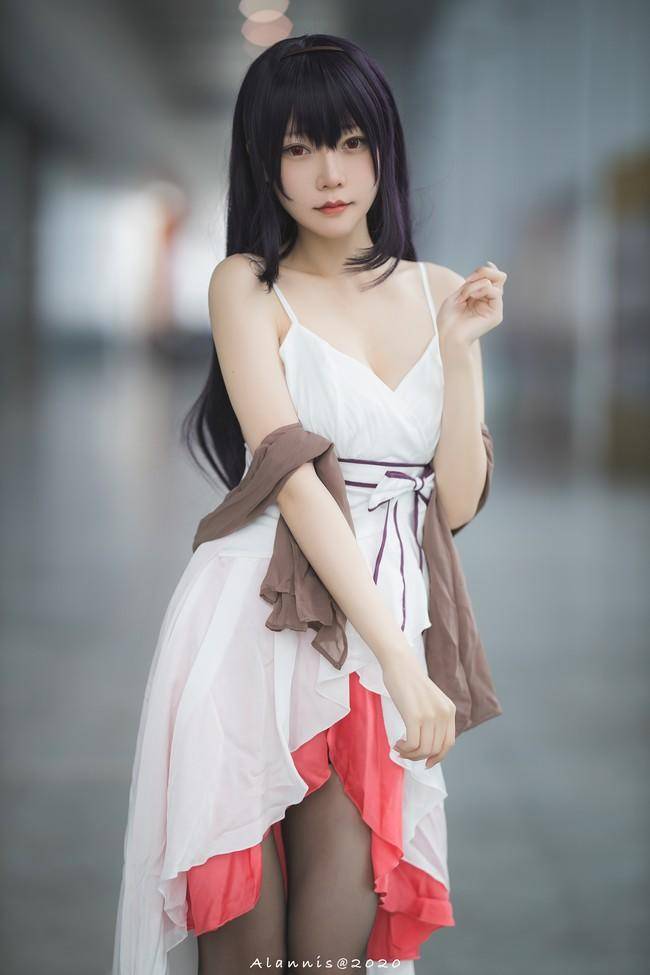 霞之丘诗羽cos Cn：香草喵露露 摄影：alan岚少(图3)
