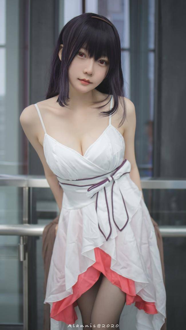 霞之丘诗羽cos Cn：香草喵露露 摄影：alan岚少(图7)