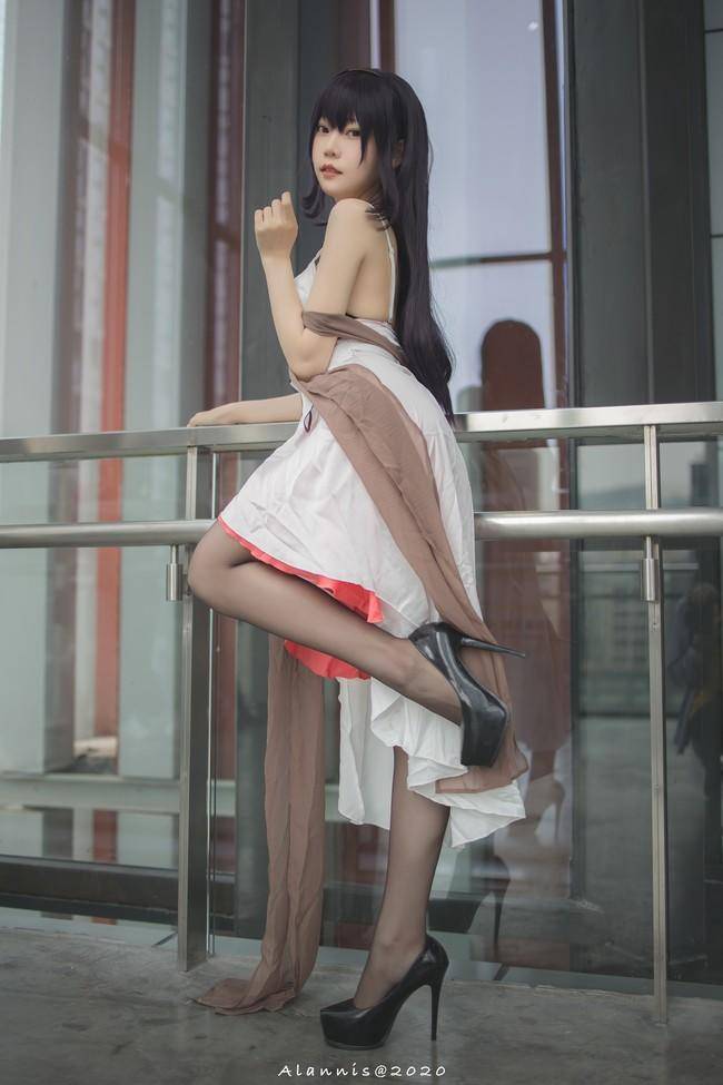 霞之丘诗羽cos Cn：香草喵露露 摄影：alan岚少(图4)