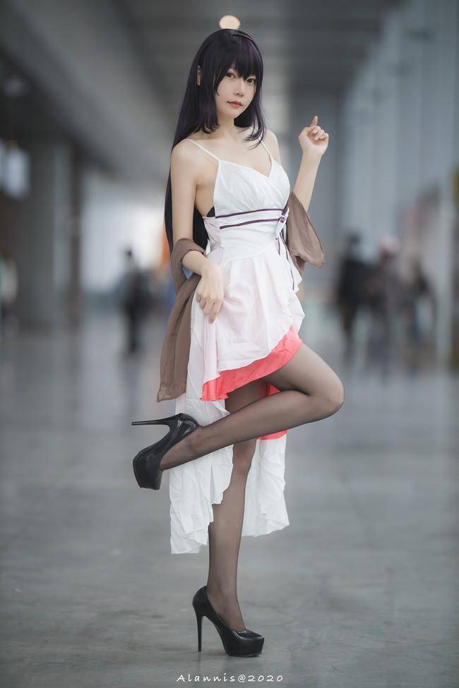 霞之丘诗羽cos Cn：香草喵露露 摄影：alan岚少(图5)