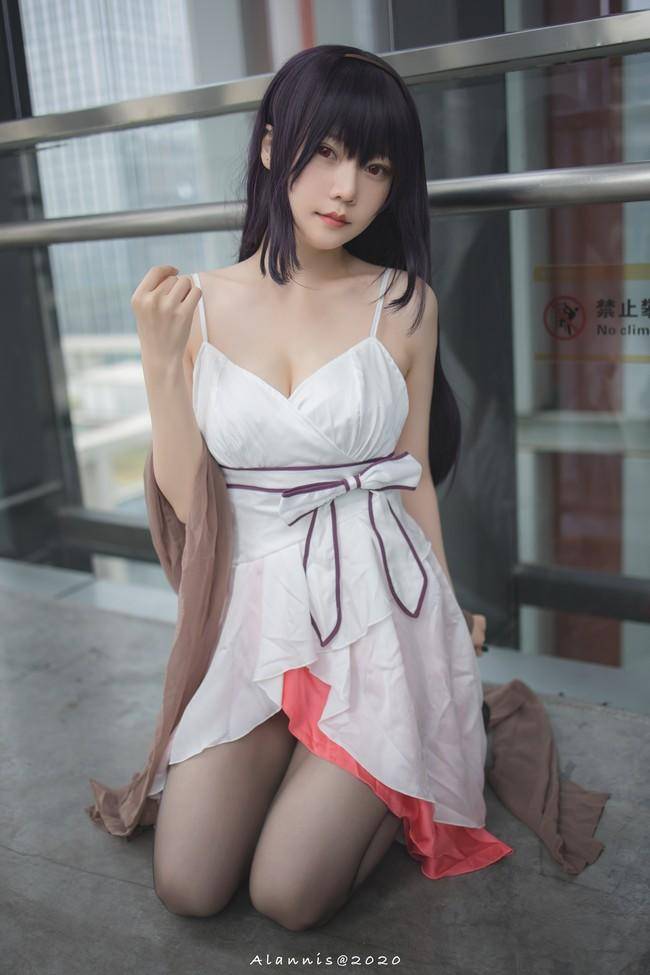 霞之丘诗羽cos Cn：香草喵露露 摄影：alan岚少(图8)