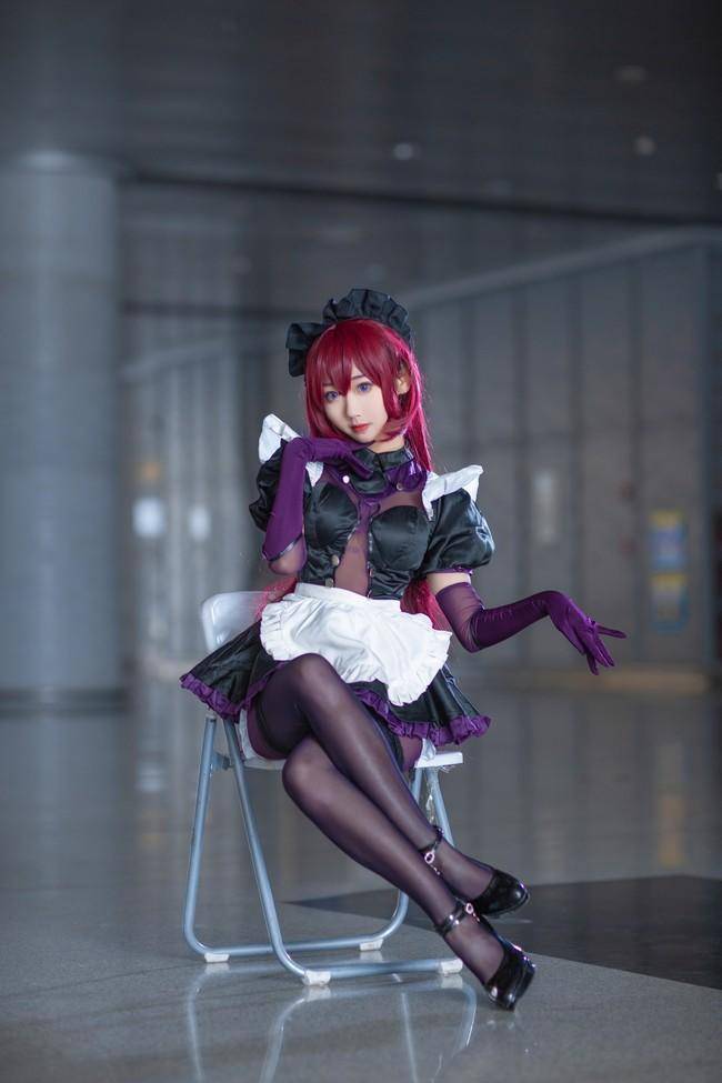 多人cos 斯卡哈 原作：FGO COS Cn：白夜 琴弦 夜露(图4)