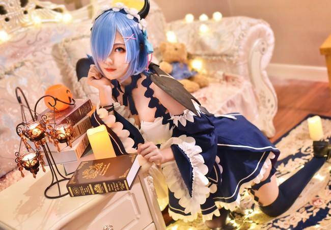 蕾姆cosplay Cn：绀影(图5)