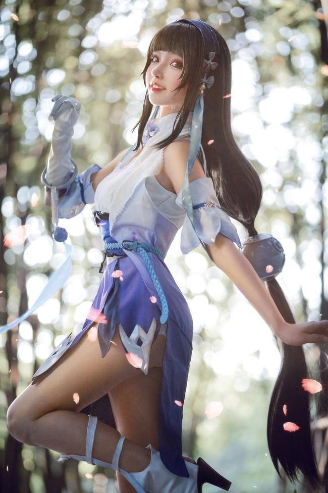 王者荣耀 西施cosplay Cn：美呆MIDO(图1)